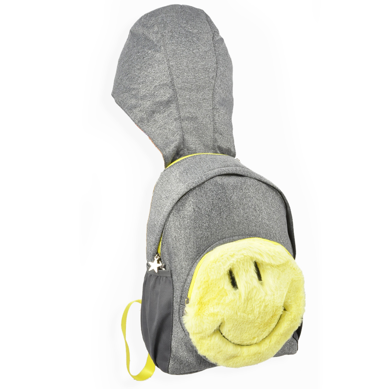 Creative kids bag with hat