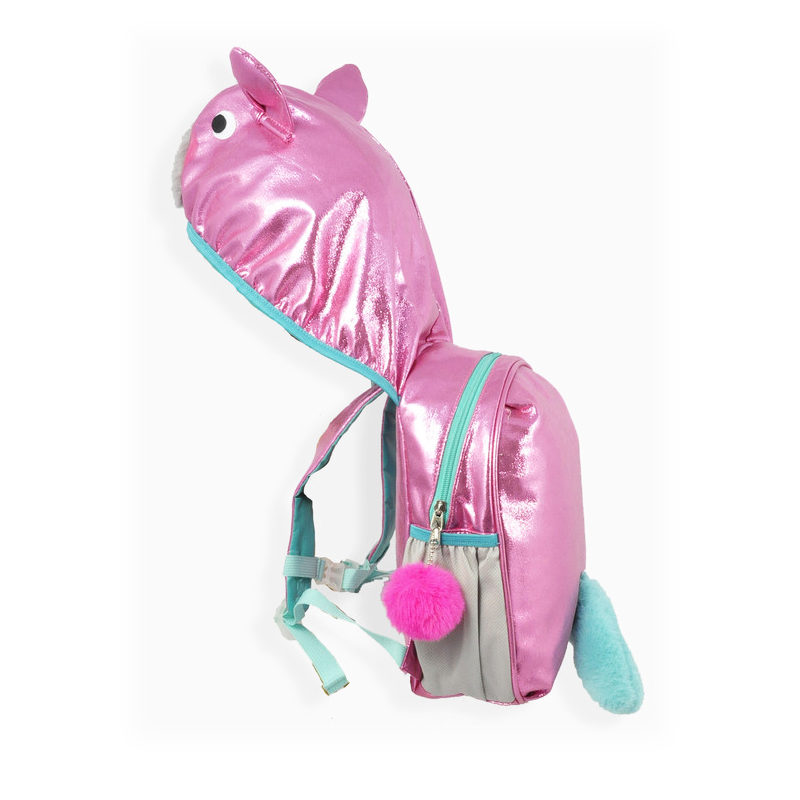 Creative kids bag with hat