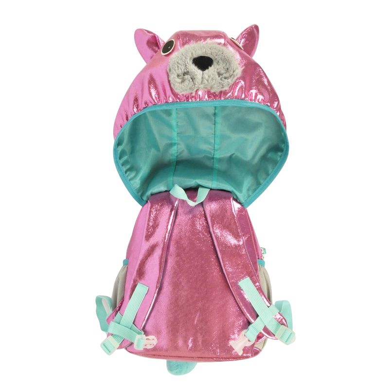 Creative kids bag with hat