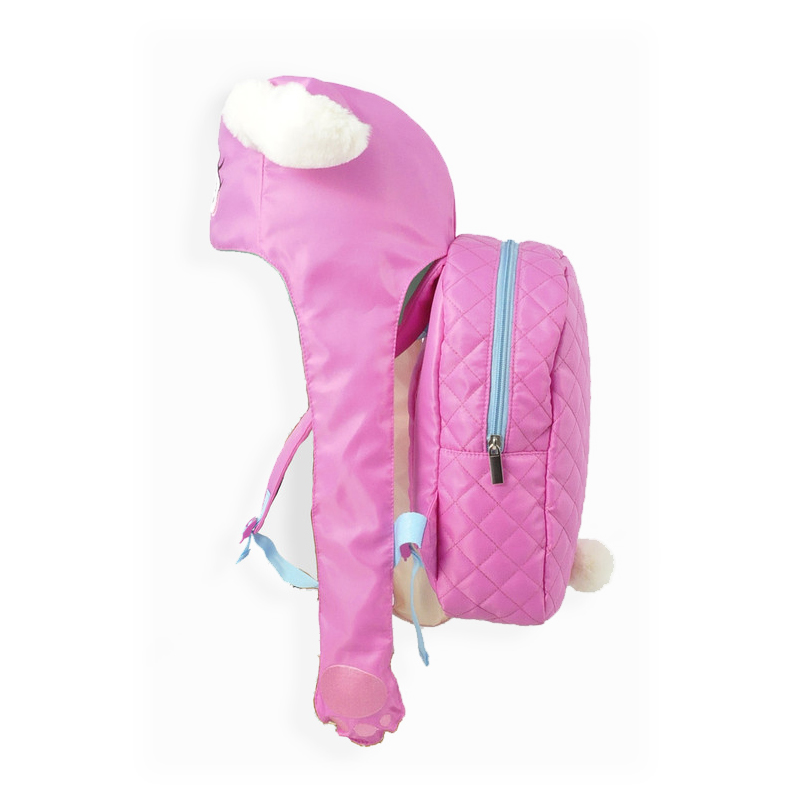 Creative kids bag with hat