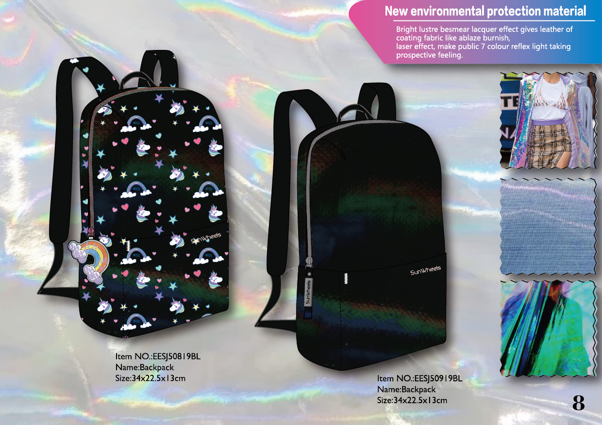recyle backpack, super soft backpack