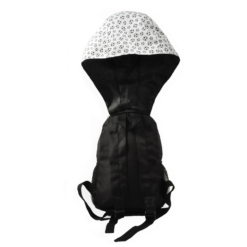 Creative kids bag with hat