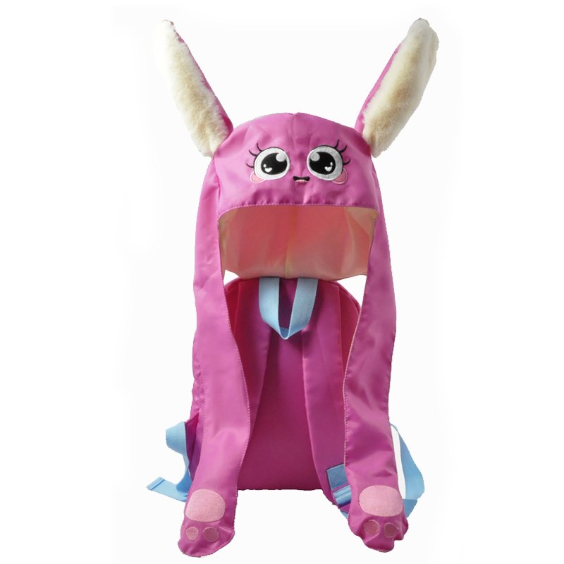 Creative kids bag with hat
