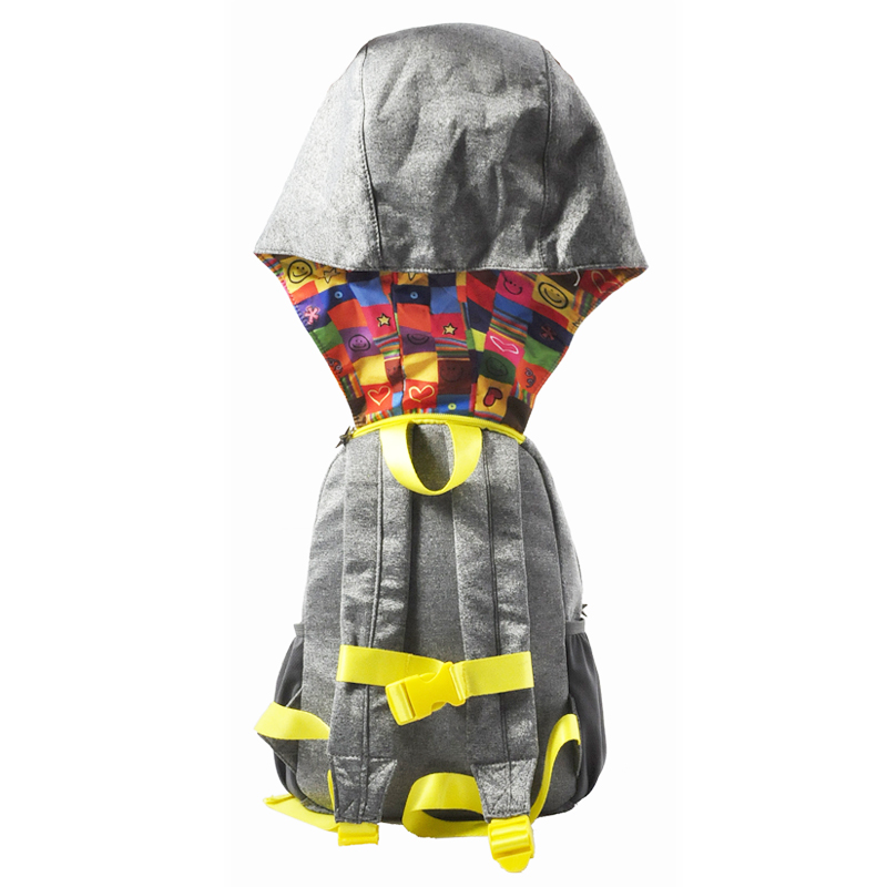 Creative kids bag with hat