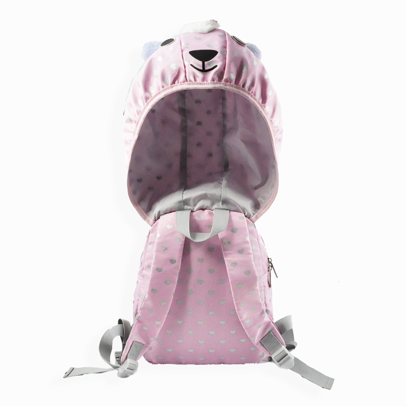 Creative kids bag with hat