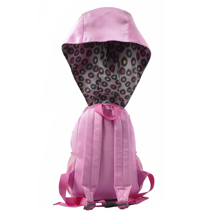 Creative kids bag with hat