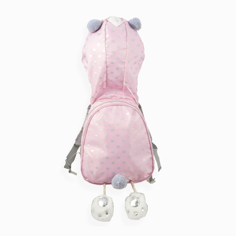 Creative kids bag with hat