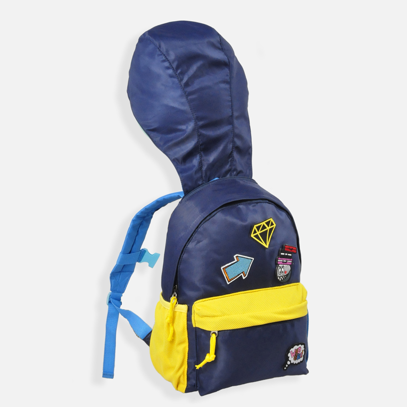 Creative kids bag with hat